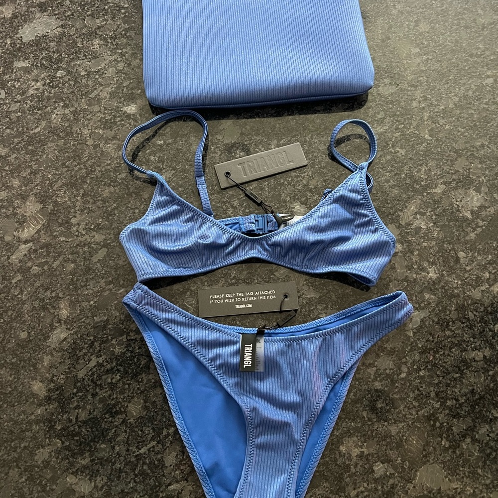Triangl Swimwear Vibrant Blue Bikini